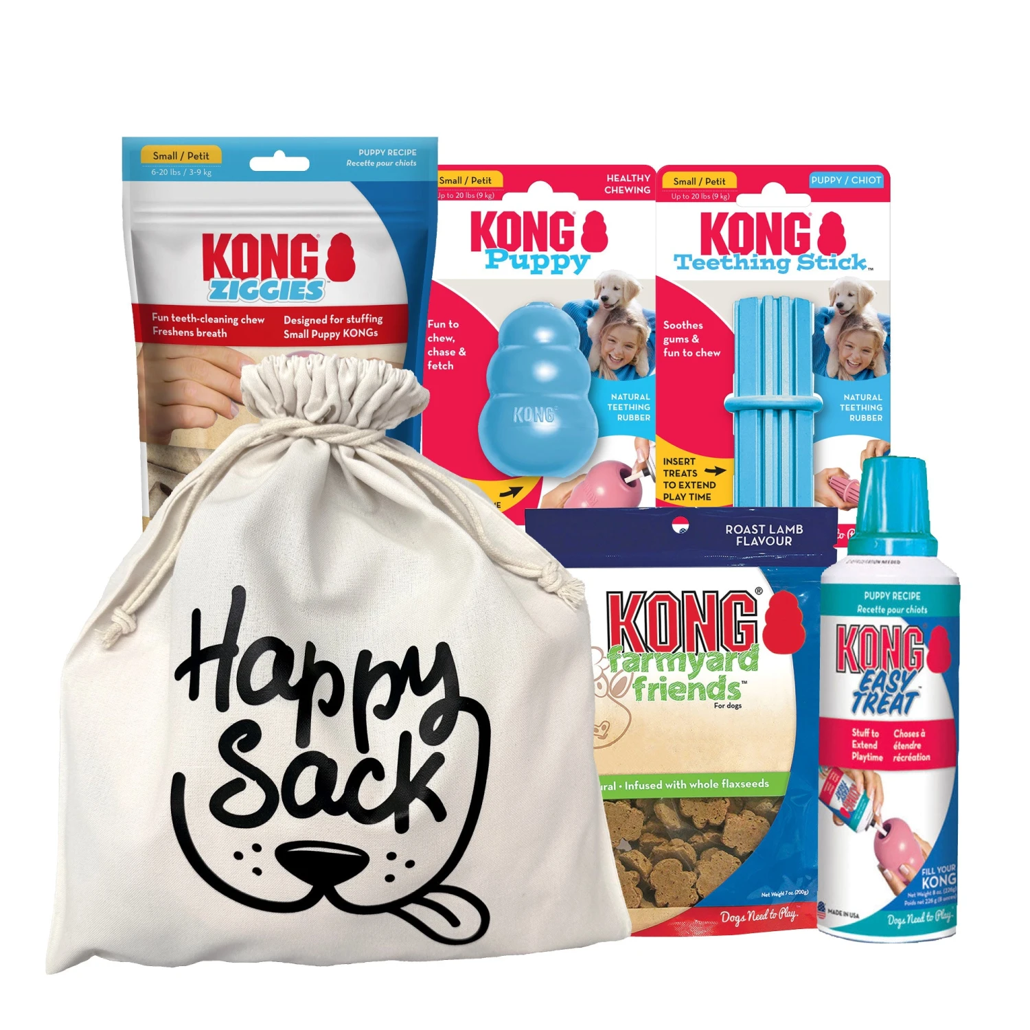 KONG Puppy Essentials Happy Sack 5 KONG Puppy Essentials Happy Sack - Image 5