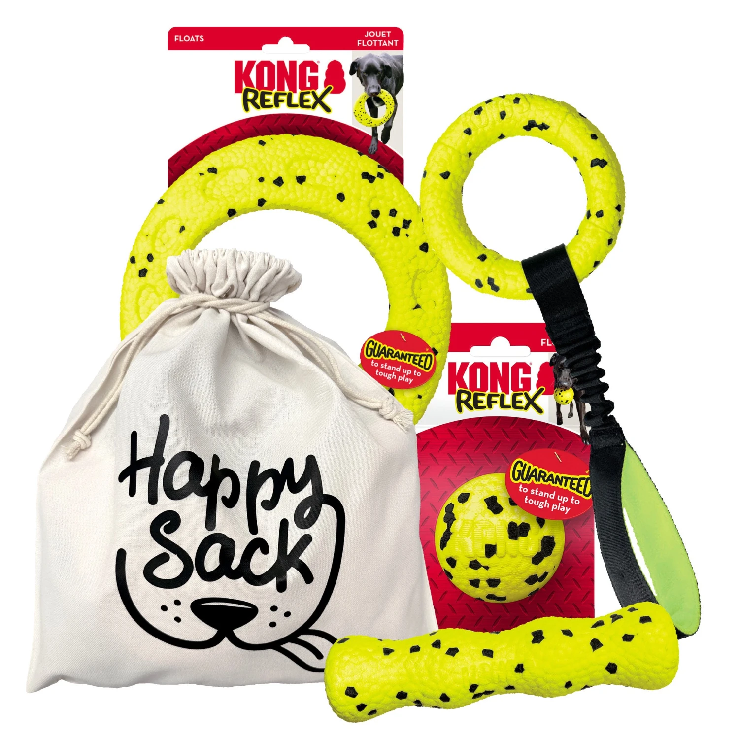 KONG Reflex Romp Happy Sack 1 KONG Reflex Romp Happy Sack