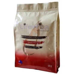 LifeWise Holistic Kangaroo Adult Dog Food 12 LifeWise Holistic Kangaroo Adult Dog Food -Vetn Pet Direct Store LW dog kangaroo 9kg