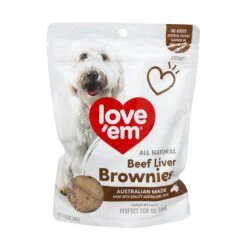 Love'em Beef Liver Brownies 250g