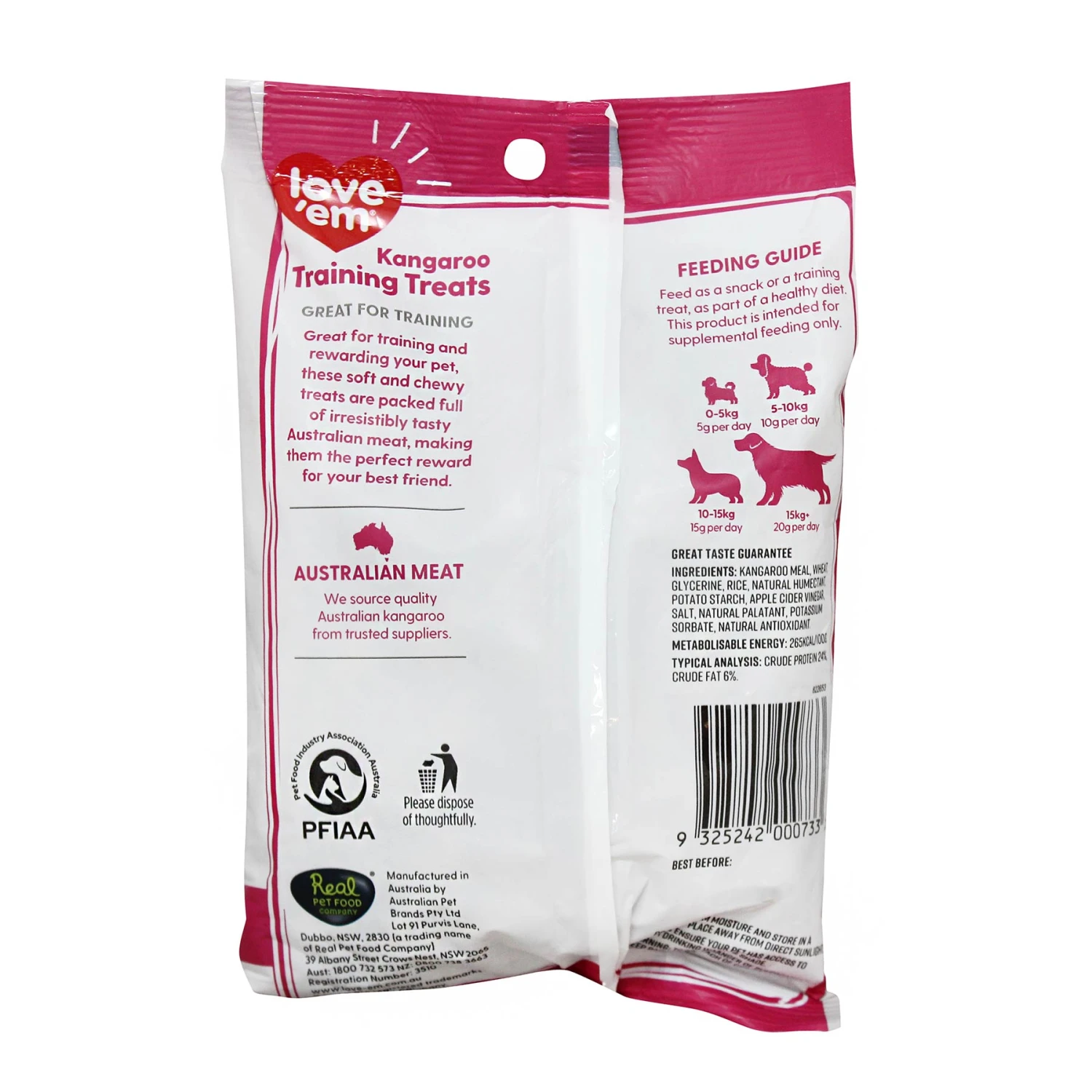 Love'em Kangaroo Training Treats 2 Love'em Kangaroo Training Treats - Image 2