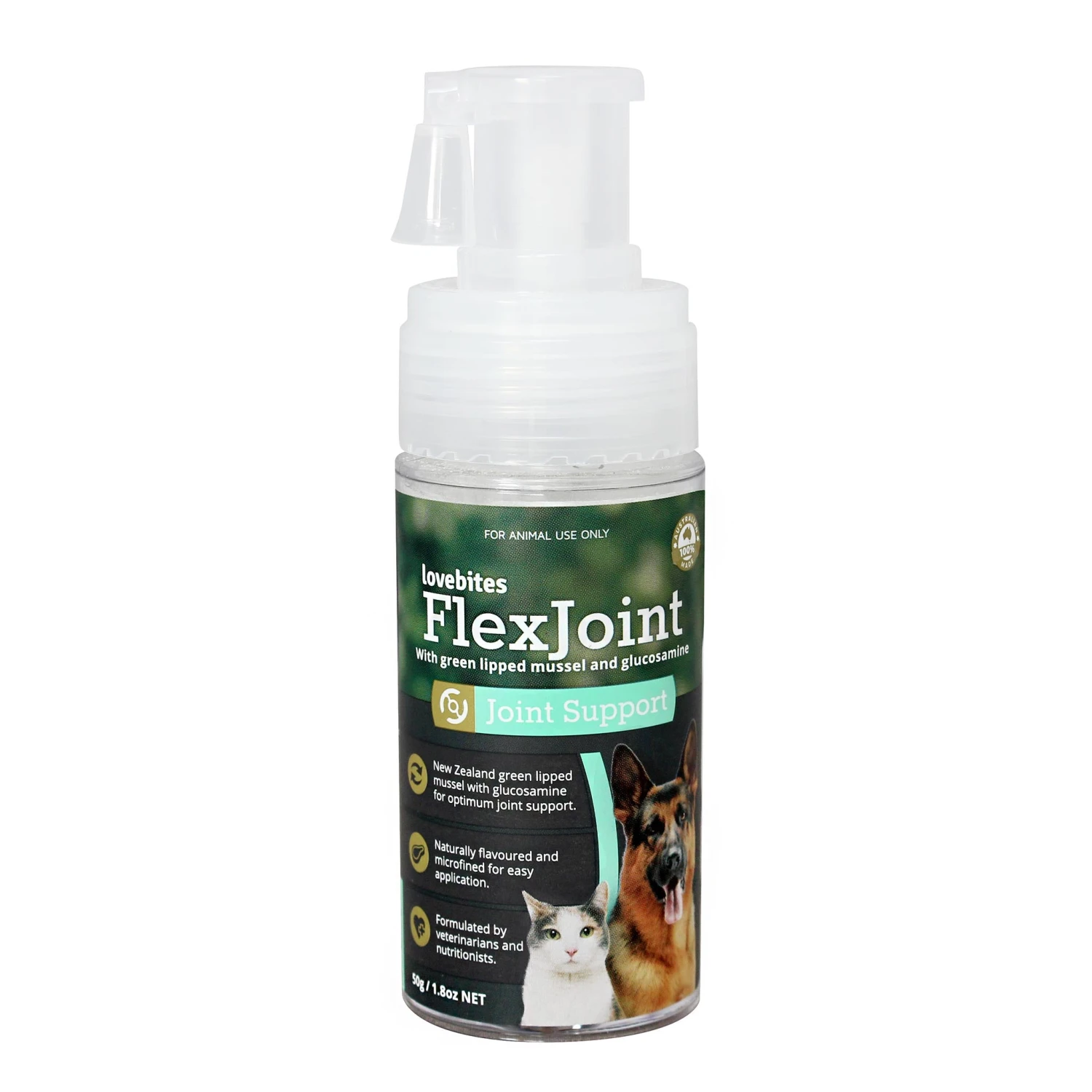 Lovebites FlexJoint Joint Support Meal Topper For Dogs & Cats 50g 1 Lovebites FlexJoint Joint Support Meal Topper For Dogs & Cats 50g