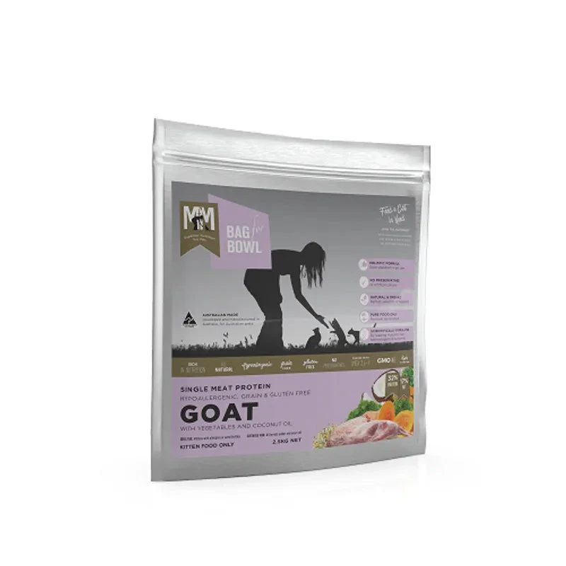 MfM (Meals For Mutts) Goat Single Protein Grain & Gluten Free Kitten Food 2.5kg 1 MfM (Meals For Mutts) Goat Single Protein Grain & Gluten Free Kitten Food 2.5kg