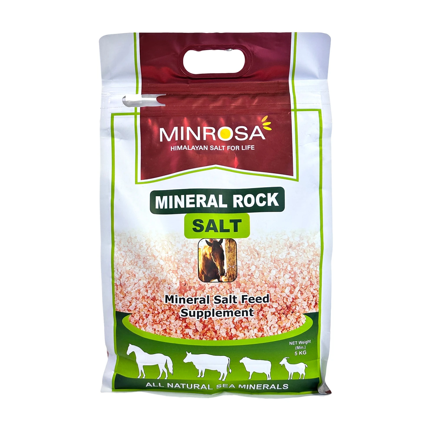 Minrosa Himalayan Mineral Rock Salt Granules 5kg 1 Minrosa Himalayan Mineral Rock Salt Granules 5kg