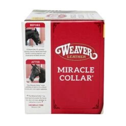 Miracle Collar For Horses- Stops Cribbing, Wind Sucking 8 Miracle Collar For Horses- Stops Cribbing, Wind Sucking -Vetn Pet Direct Store Miracle Collar Weaver M Brown side web