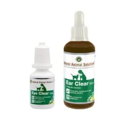 Natural Animal Solutions Clean Eyes & Ears Value Bundle