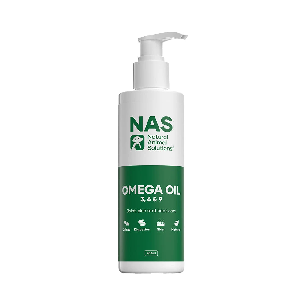 Natural Animal Solutions Omega 3, 6 & 9 Oil For Dogs And Horses 1 Natural Animal Solutions Omega 3, 6 & 9 Oil For Dogs And Horses