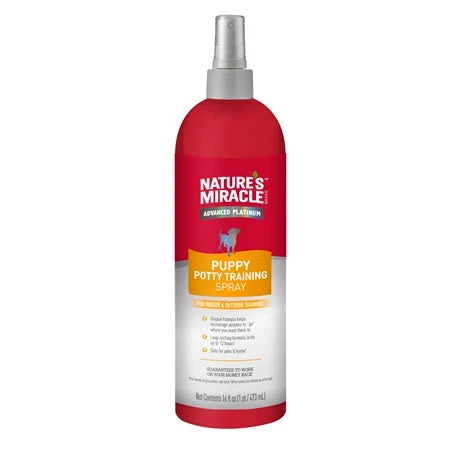 Nature's Miracle Advanced Platinum Puppy Potty Training Spray 1 Nature's Miracle Advanced Platinum Puppy Potty Training Spray