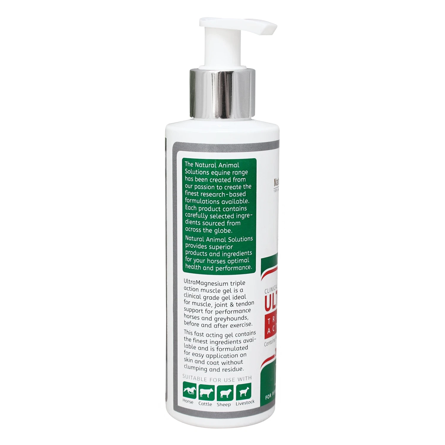 Natural Animal Solutions Ultra Magnesium Gel 200mL 3 Natural Animal Solutions Ultra Magnesium Gel 200mL - Image 3
