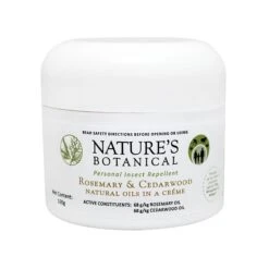 Nature's Botanical Rosemary & Cedarwood Crème Personal Insect Repellent -Vetn Pet Direct Store Natures Botanical Rosemary Cedarwood Creme Personal Insect Repellent 100g web
