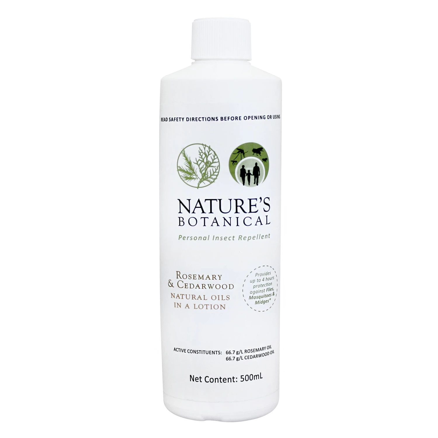 Nature's Botanical Rosemary & Cedarwood Lotion Personal Insect Repellent 2 Nature's Botanical Rosemary & Cedarwood Lotion Personal Insect Repellent - Image 2