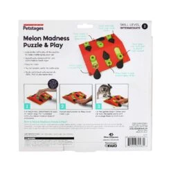 Nina Ottosson Puzzle & Play Melon Madness Cat Puzzle 9 Nina Ottosson Puzzle & Play Melon Madness Cat Puzzle -Vetn Pet Direct Store Nina Ottosson Puzzle Play Melon Madness Cat box back web