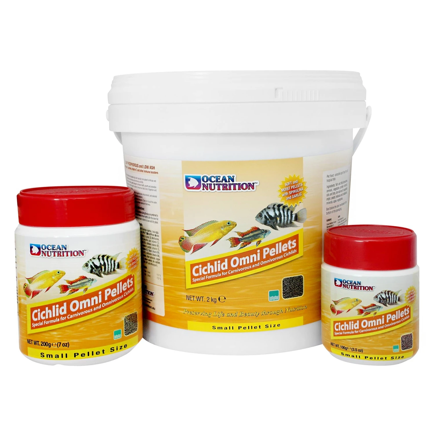 Ocean Nutrition Cichlid Omni Pellets 1 Ocean Nutrition Cichlid Omni Pellets