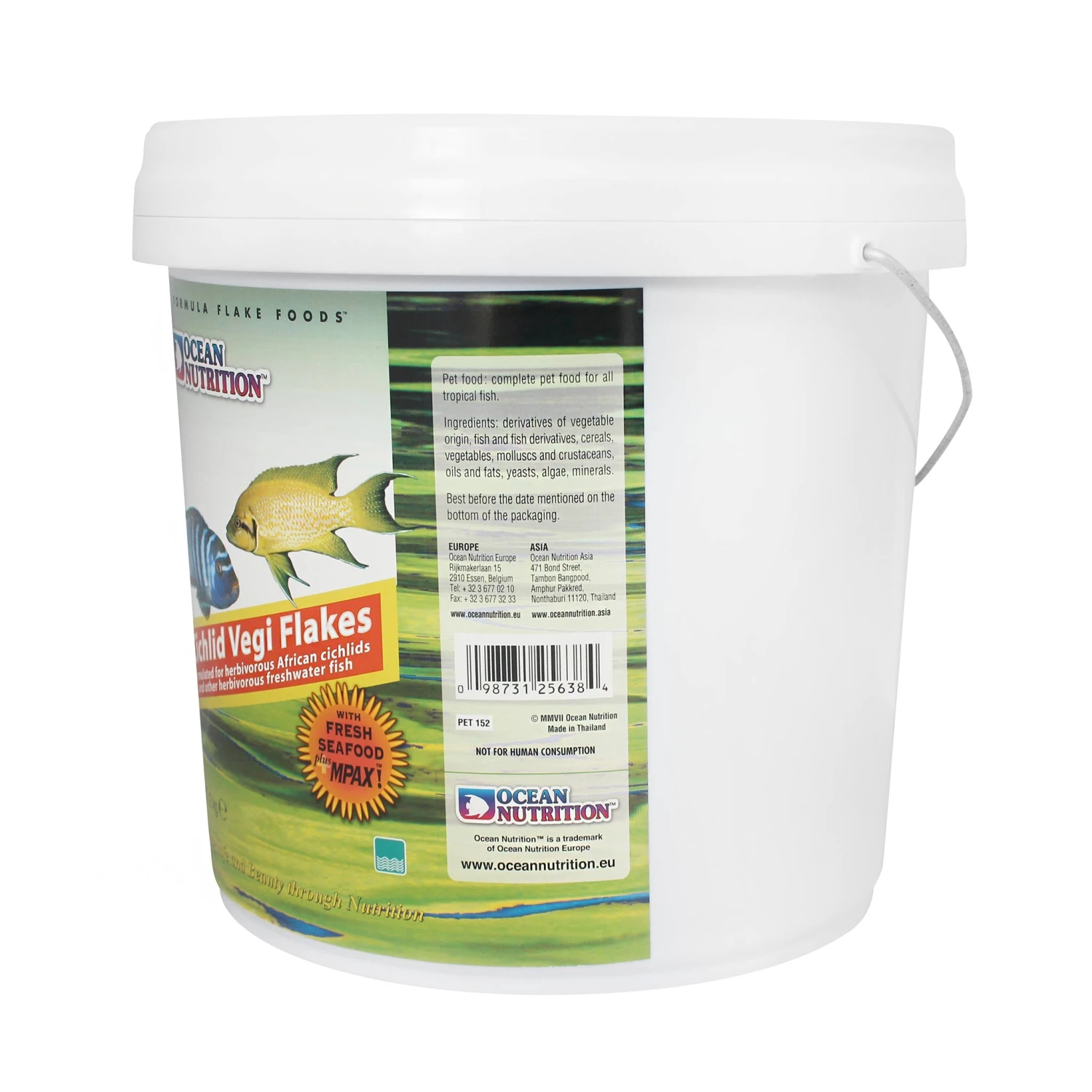 Ocean Nutrition Cichlid Vegi Flakes 5 Ocean Nutrition Cichlid Vegi Flakes - Image 5