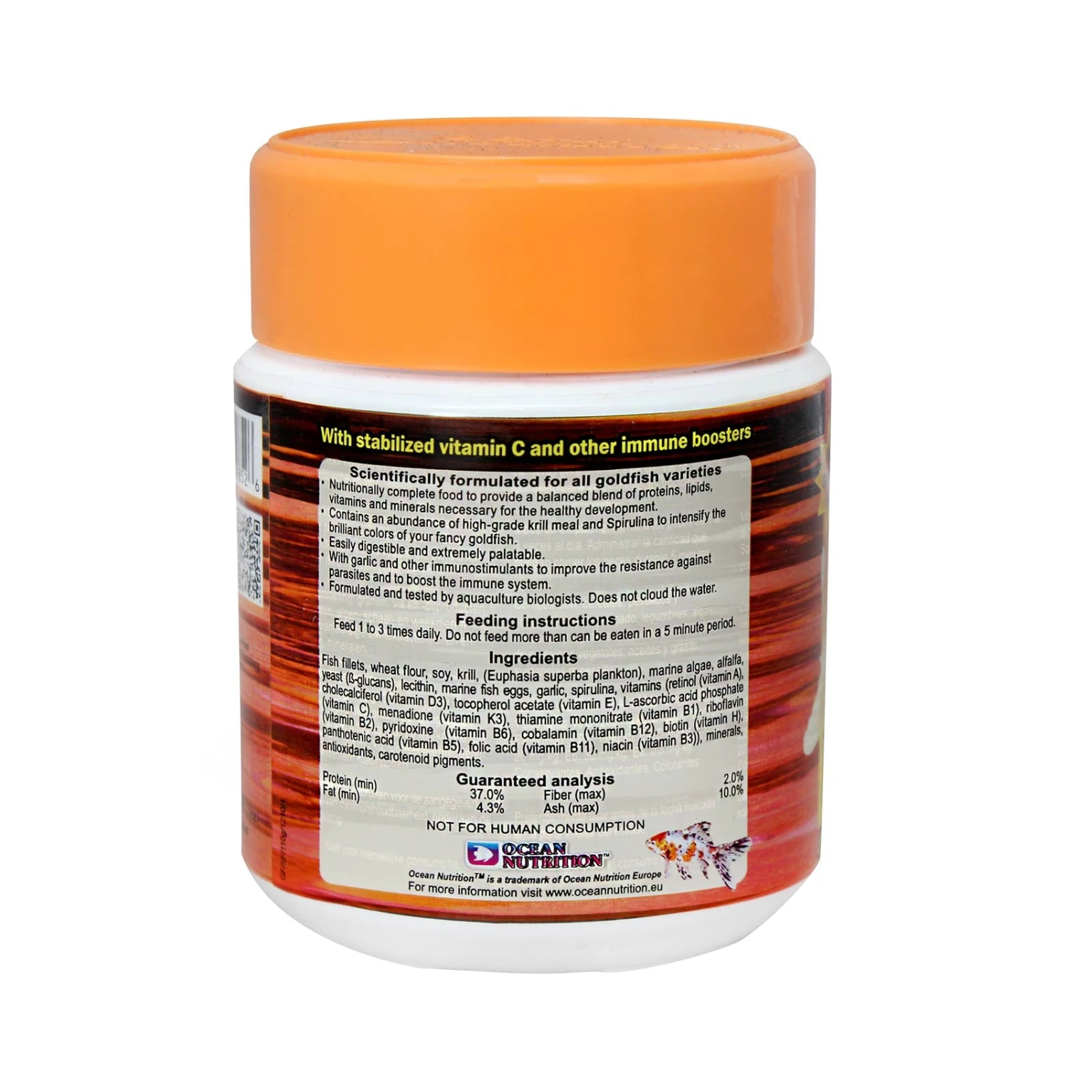 Ocean Nutrition Premium Goldfish Food Pellets 2 Ocean Nutrition Premium Goldfish Food Pellets - Image 2