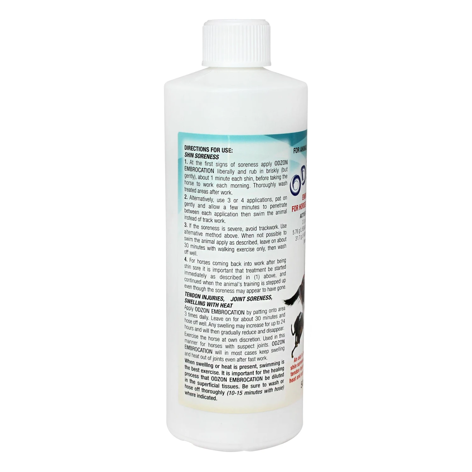 Odzon Embrocation For Horses & Greyhounds 500ml 2 Odzon Embrocation For Horses & Greyhounds 500ml - Image 2