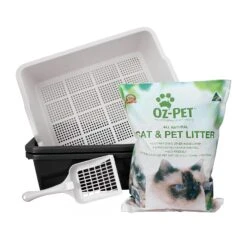 Oz-Pet Cat Loo Litter Tray Kit