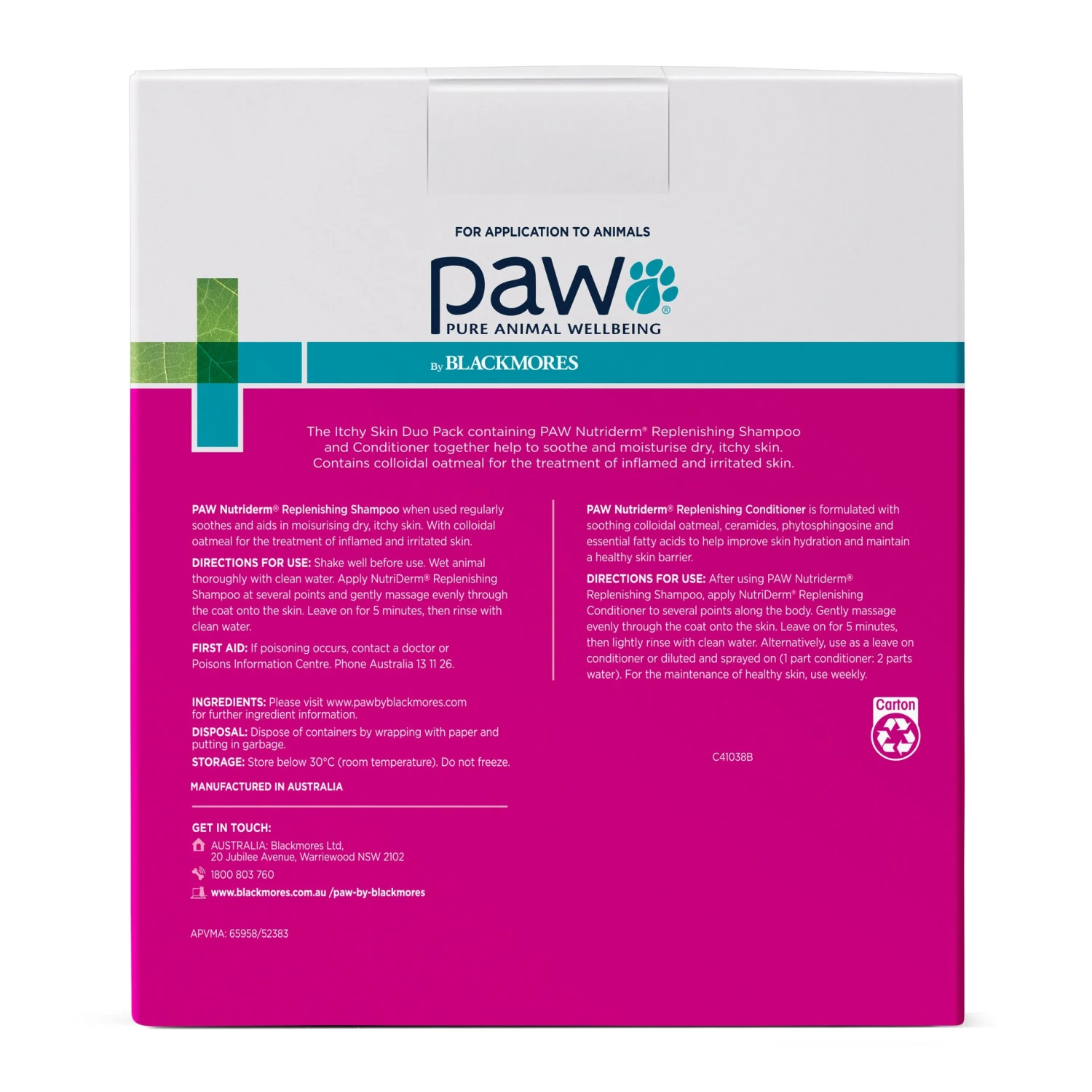 PAW NutriDerm Itchy Skin Duo Pack 2 PAW NutriDerm Itchy Skin Duo Pack - Image 2