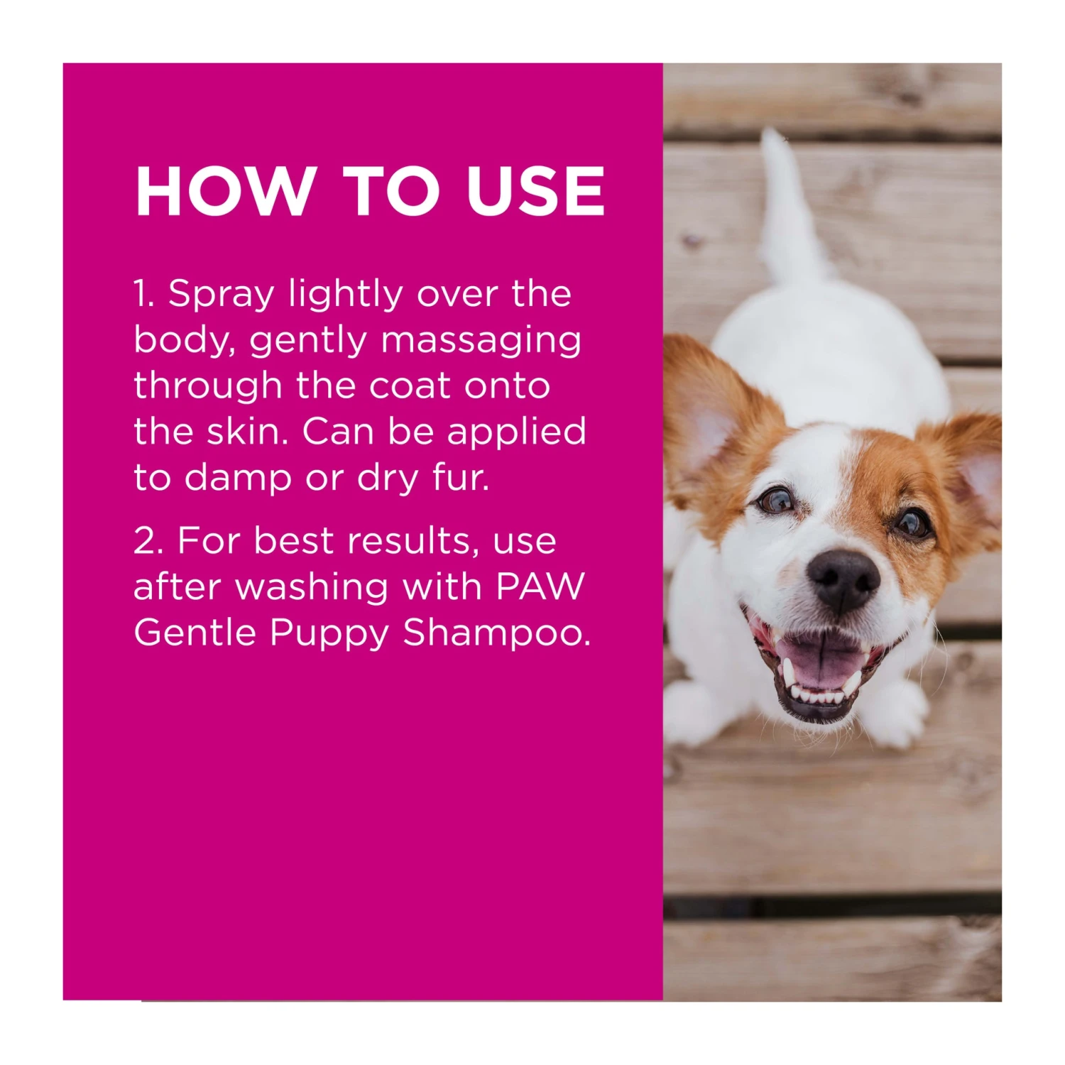 PAW Gentle Puppy Shampoo Or Conditioning Spray 3 PAW Gentle Puppy Shampoo Or Conditioning Spray - Image 3