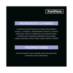 PRO PLAN Veterinary Supplements FortiFlora Canine Probiotic Supplement 30 X 1g Sachets -Vetn Pet Direct Store PP VS canine fortiflora 4