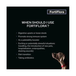PRO PLAN Veterinary Supplements FortiFlora Canine Probiotic Supplement 30 X 1g Sachets -Vetn Pet Direct Store PP VS canine fortiflora 6