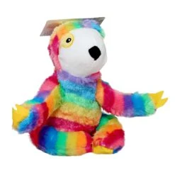 Prestige Plush Snuggle Buddies Sloth -Vetn Pet Direct Store Prestige Plus Snuggle Buddies Sloth Rainbow Lge web