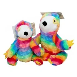 Prestige Plush Snuggle Buddies Sloth -Vetn Pet Direct Store Prestige Plus Snuggle Buddies Sloth Rainbow group web