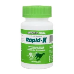 Rapid-K Potassium Chloride Tablets For Greyhounds