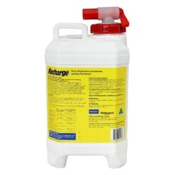Virbac Recharge Electrolyte Liquid For Horses -Vetn Pet Direct Store Recharge Liquid for Horses 5L back web
