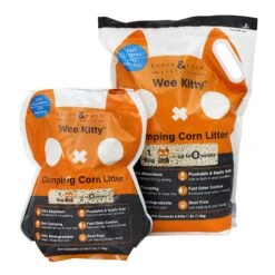 Rufus & Coco Wee Kitty Clumping Corn Cat Litter