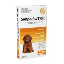 Simparica TRIOfor Puppies 1.3-2.5kg - 3 Pack