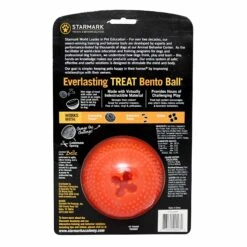 Starmark Everlasting TREAT Bento Ball -Vetn Pet Direct Store Starmark Everlasting Bento Ball Med back web