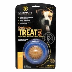 Starmark Everlasting TREAT Ball -Vetn Pet Direct Store Starmark Everlasting Treat Ball Med web