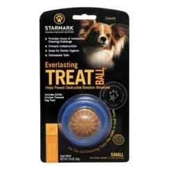 Starmark Everlasting TREAT Ball -Vetn Pet Direct Store Starmark Everlasting Treat Ball Sml web