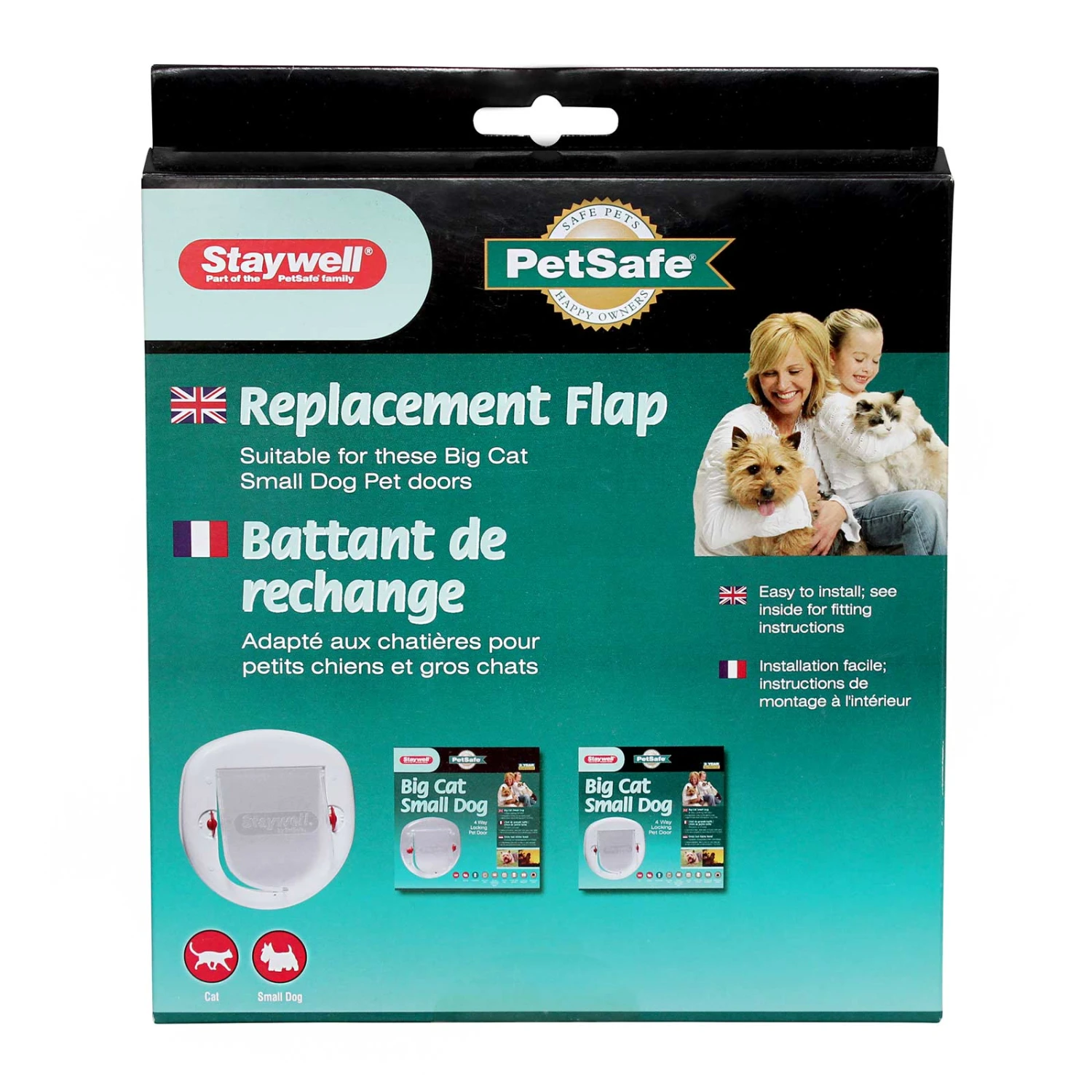 Staywell 200 Series Pet Door Replacement Flap - Cat/Sml Dog 1 Staywell 200 Series Pet Door Replacement Flap - Cat/Sml Dog