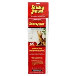 Sticky Paws Cat Scratching Deterrent 10 Sticky Paws Cat Scratching Deterrent -Vetn Pet Direct Store Sticky Paws Furniture web