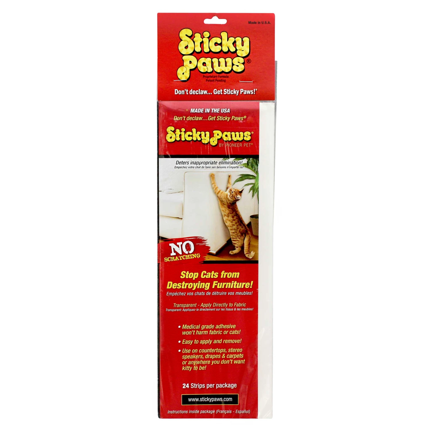 Sticky Paws Cat Scratching Deterrent 5 Sticky Paws Cat Scratching Deterrent - Image 5