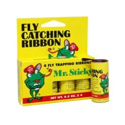 Sticky Roll Fly Catching Ribbon 4 Pack