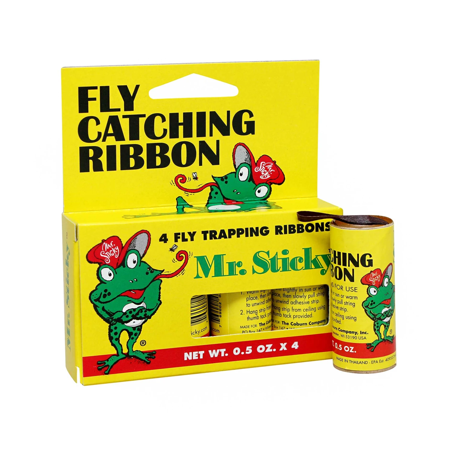 Sticky Roll Fly Catching Ribbon 4 Pack 1 Sticky Roll Fly Catching Ribbon 4 Pack