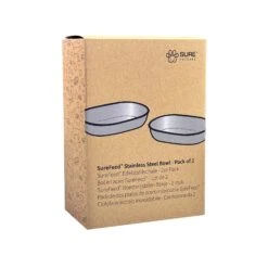 SureFeed Stainless Steel Bowl Set- 2 Pack