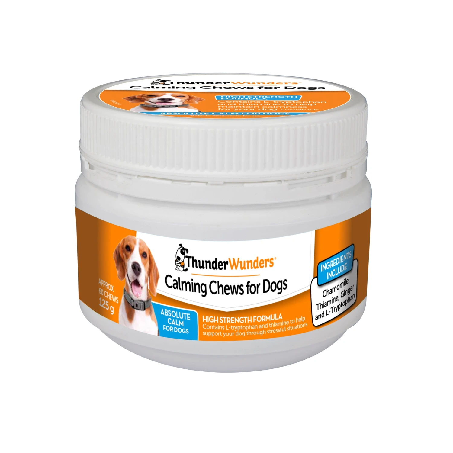 ThunderWunders Calming Chews For Dogs 125g 2 ThunderWunders Calming Chews For Dogs 125g - Image 2