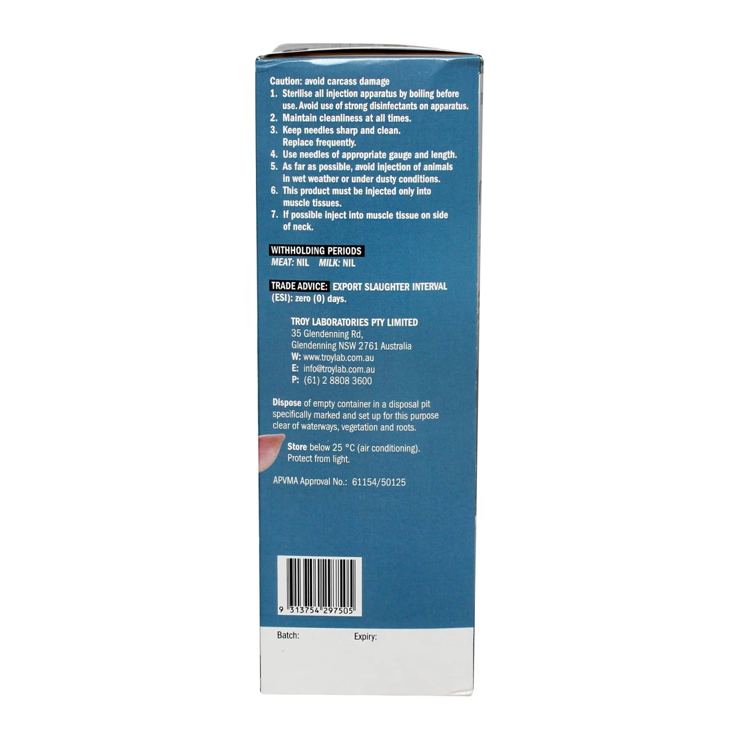 Troy Vitamin ADE Injection For Cattle, Sheep & Pigs 5 Troy Vitamin ADE Injection For Cattle, Sheep & Pigs - Image 5