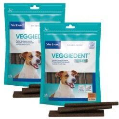 Virbac Veggiedent FR3SH Dental Chews For Dogs - 30 Pack (2 X 15's) Value Bundle 10 Virbac Veggiedent FR3SH Dental Chews For Dogs - 30 Pack (2 X 15's) Value Bundle -Vetn Pet Direct Store VEGGIEDENT Small 2pack value bundle