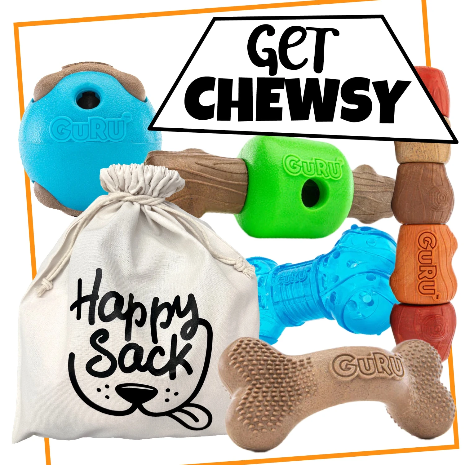 Guru Get Chewsy Happy Sack 1 Guru Get Chewsy Happy Sack