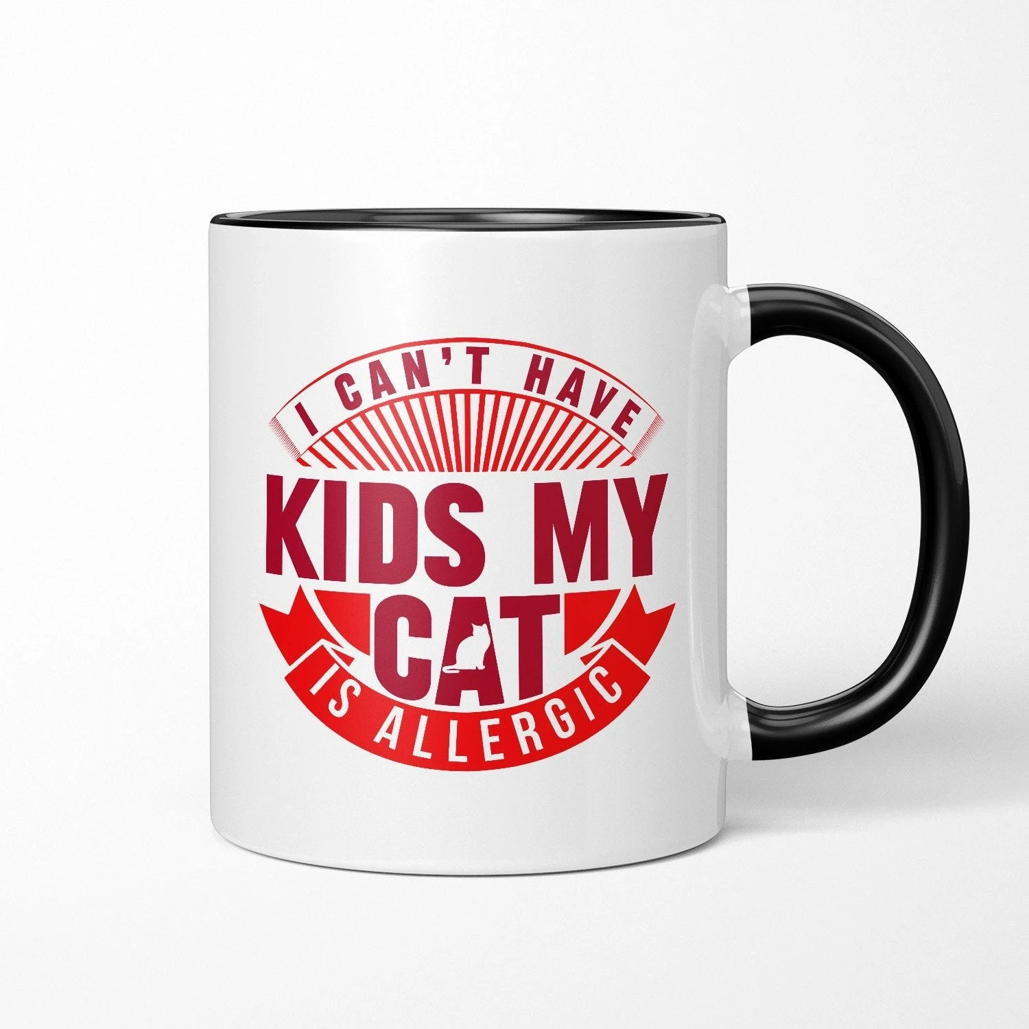 My Cat Is Allergic Ceramic Mug 1 My Cat Is Allergic Ceramic Mug