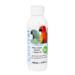 Vetafarm Calcivet Liquid Calcium Supplement For Birds 11 Vetafarm Calcivet Liquid Calcium Supplement For Birds -Vetn Pet Direct Store Vetafarm Caclivet Liquid Calcium 100mL web