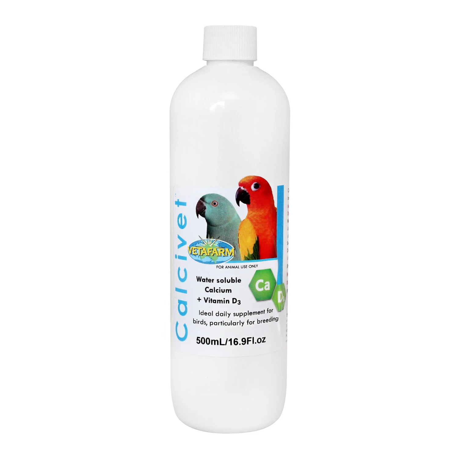 Vetafarm Calcivet Liquid Calcium Supplement For Birds 6 Vetafarm Calcivet Liquid Calcium Supplement For Birds - Image 6