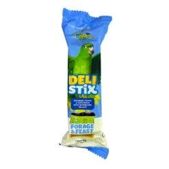 Vetafarm DeliStix Forage And Feast Treat Bar For Larger Parrots 5 Vetafarm DeliStix Forage And Feast Treat Bar For Larger Parrots -Vetn Pet Direct Store Vetafarm DeliStix Forest Feast 4web