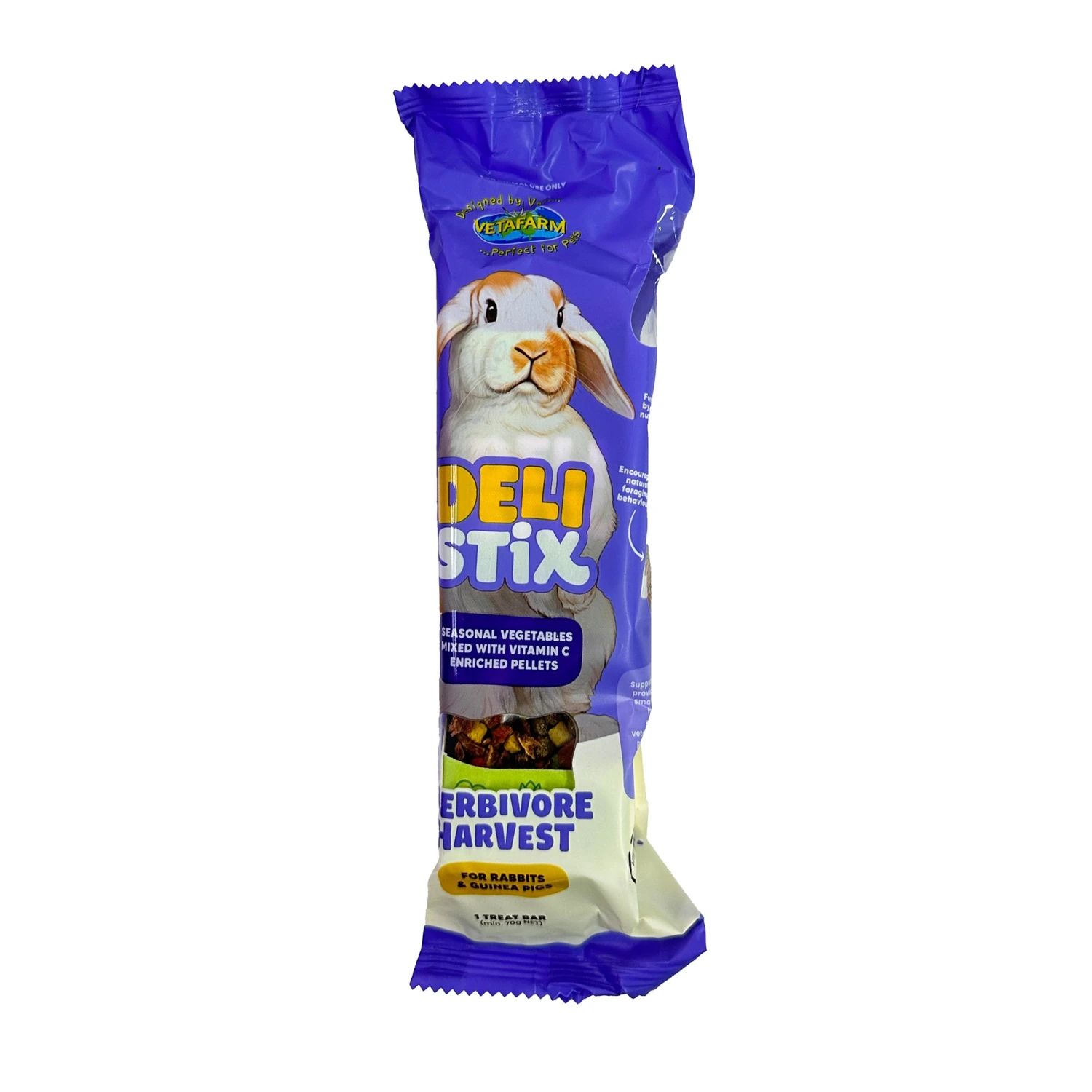 Vetafarm DeliStix Herbivore Harvest Treat Bar For Rabbits & Guinea Pigs 2 Vetafarm DeliStix Herbivore Harvest Treat Bar For Rabbits & Guinea Pigs - Image 2