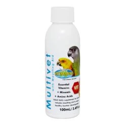 Vetafarm Multivet With Moulting Aid For Birds -Vetn Pet Direct Store Vetafarm Multivet w Moulting Aid 100mL web